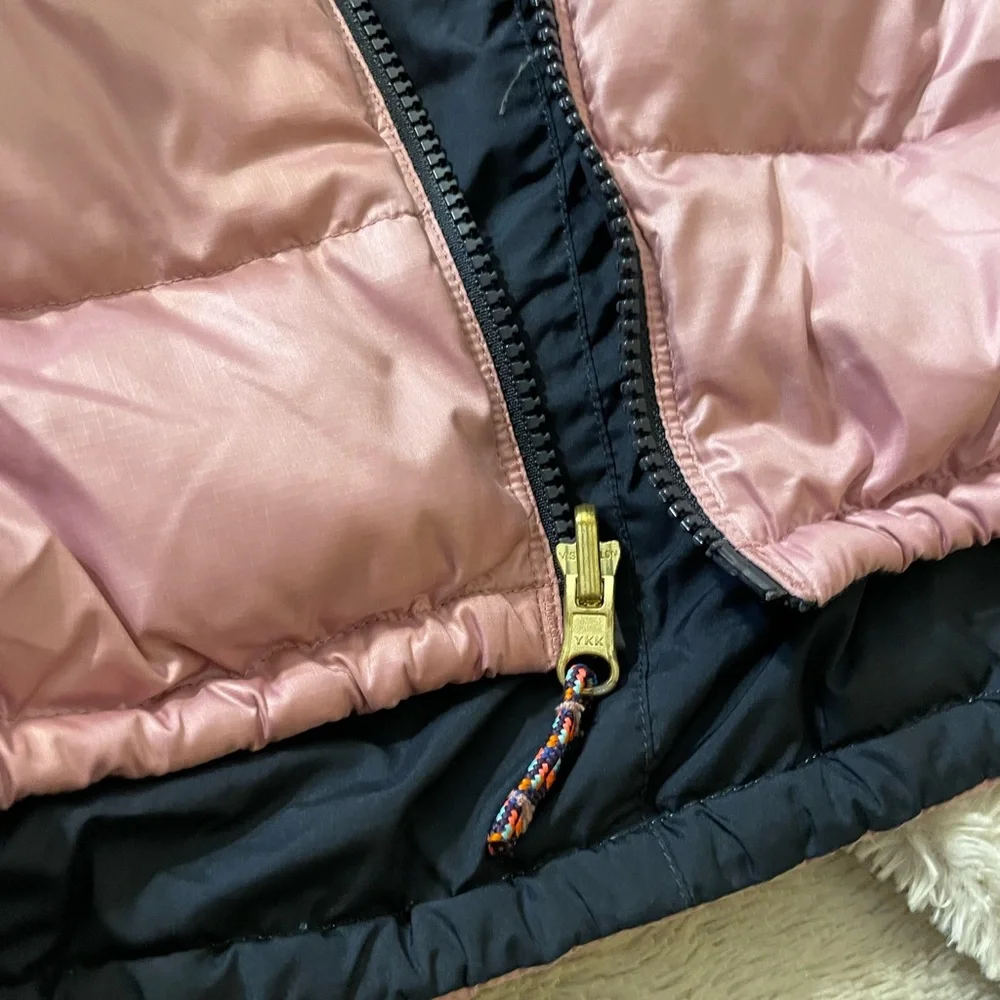 J. Crew Crewcuts Reversible Girl’s Down Filled Puffer Coat